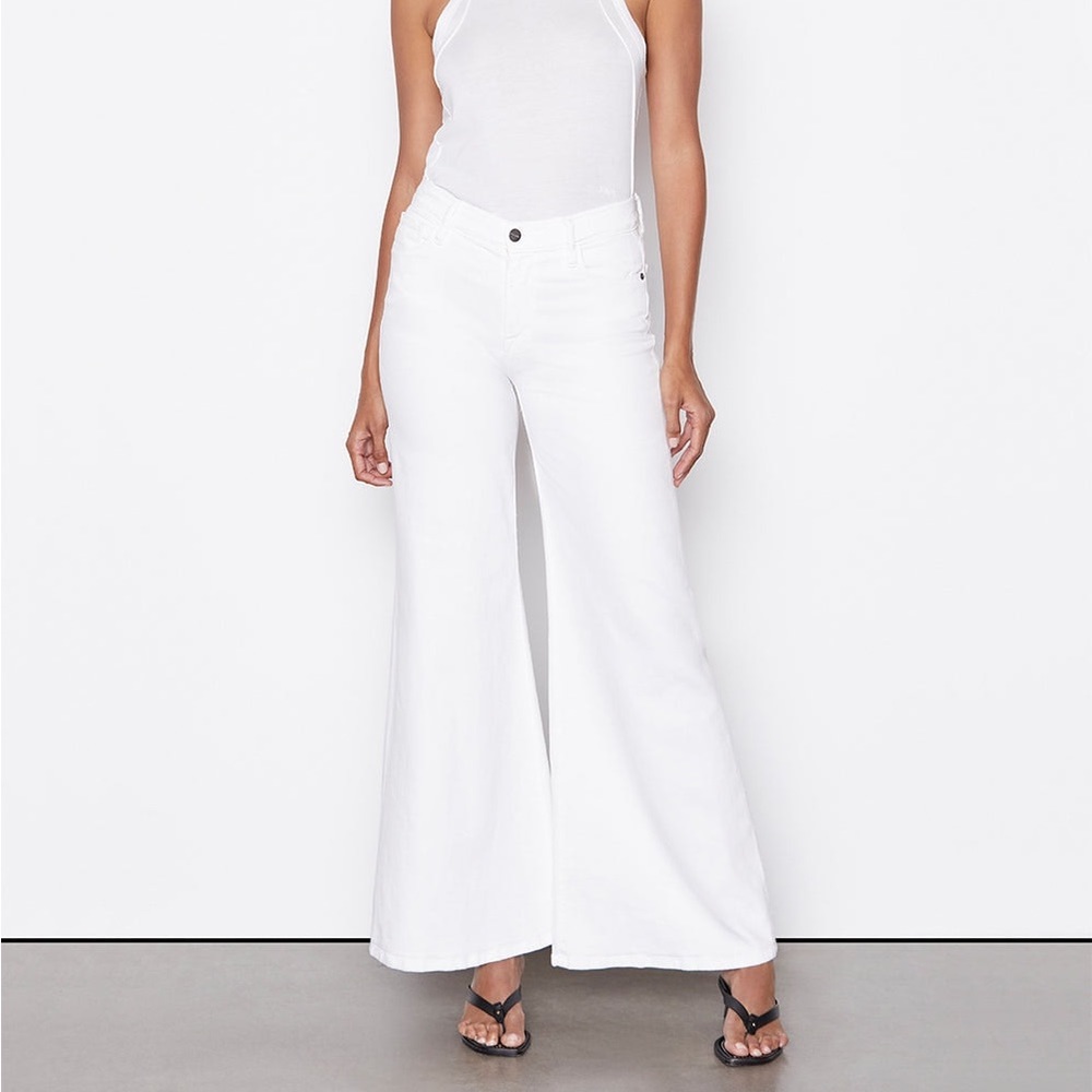 Frame Le Palazzo high rise wide leg jeans. Mint condition size 26